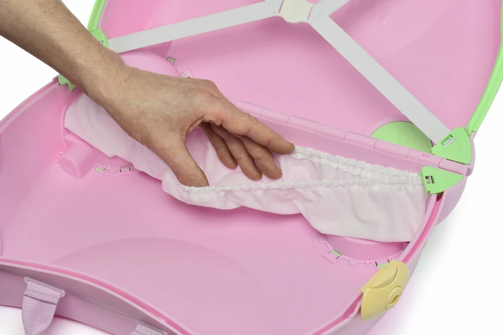 Kelioninis Vaikiškas lagaminas su ratukais Trunki Glide 360° - Vienaragis Una