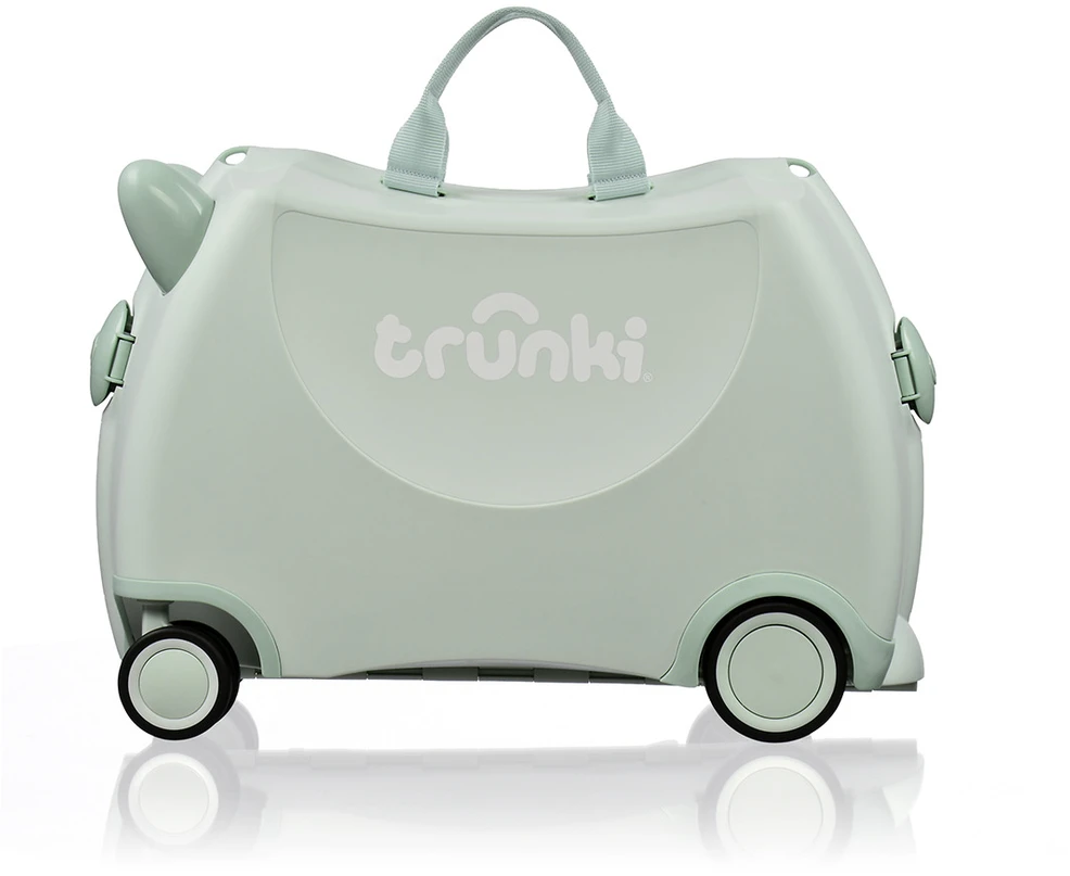 Kelioninis JetWorld TRUNKI GLIDE 360 SOLID ŽALIA-DZIECIĘCA WALIZECZKA PODRÓŻNA
