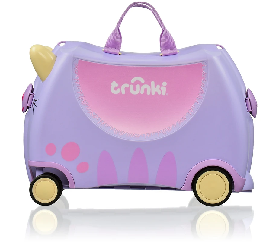 Kelioninis Trunki TRUNKI GLIDE360 KOT CASSIE-DZIECIĘCA WALIZECZKA PODRÓŻNA