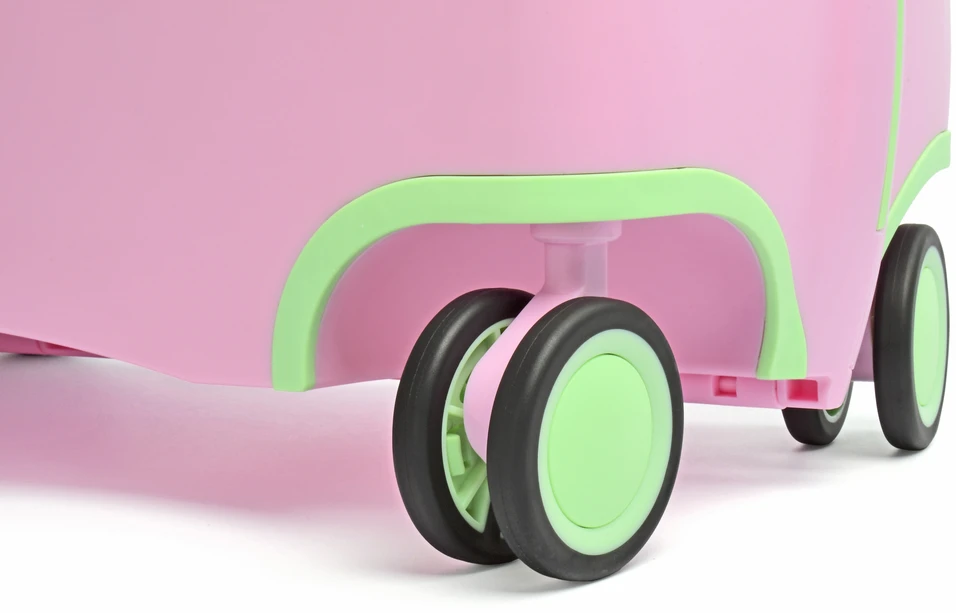 Kelioninis Vaikiškas lagaminas su ratukais Trunki Glide 360° - Vienaragis Una
