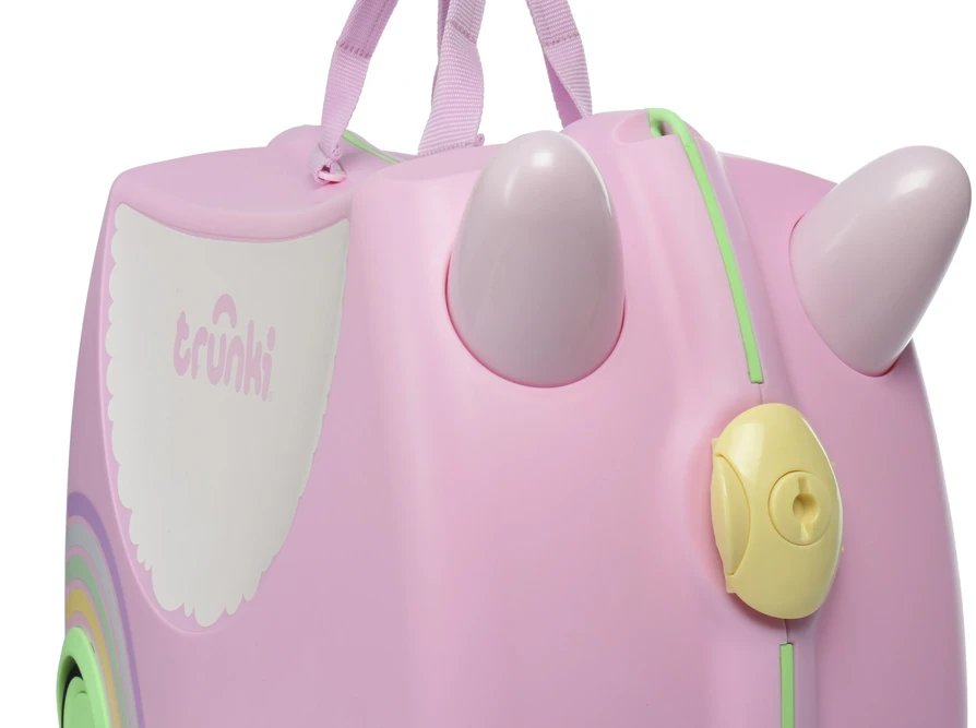 Kelioninis Vaikiškas lagaminas su ratukais Trunki Glide 360° - Vienaragis Una