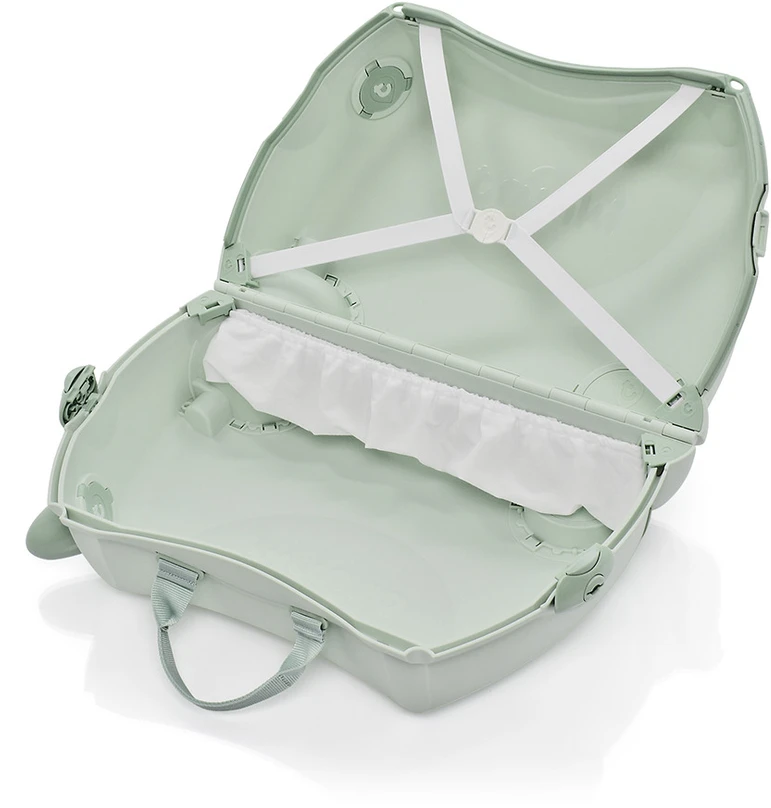Kelioninis JetWorld TRUNKI GLIDE 360 SOLID ŽALIA-DZIECIĘCA WALIZECZKA PODRÓŻNA