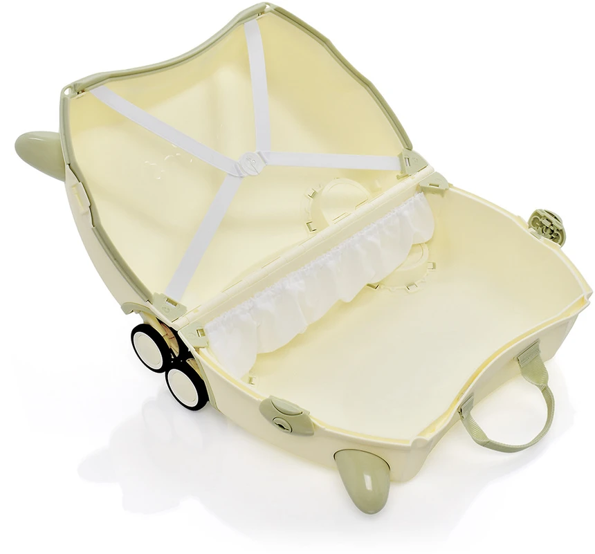 Kelioninis JetWorld TRUNKI GLIDE 360 SOLID BALTA-DZIECIĘCA WALIZECZKA PODRÓŻNA