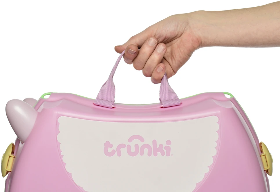 Kelioninis Vaikiškas lagaminas su ratukais Trunki Glide 360° - Vienaragis Una