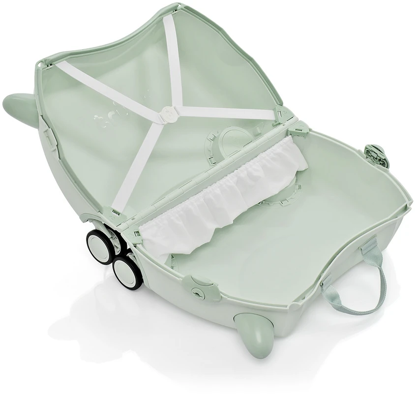 Kelioninis JetWorld TRUNKI GLIDE 360 SOLID ŽALIA-DZIECIĘCA WALIZECZKA PODRÓŻNA