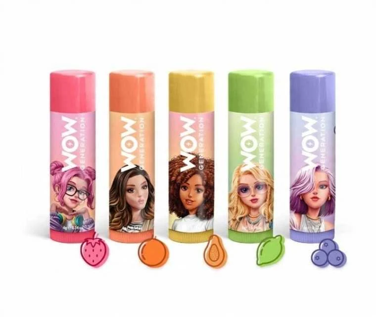 Kids Euroswan WOW GENERATION lūpų balzamas Flavoured Lūpų balzamas, asort., WOW00112