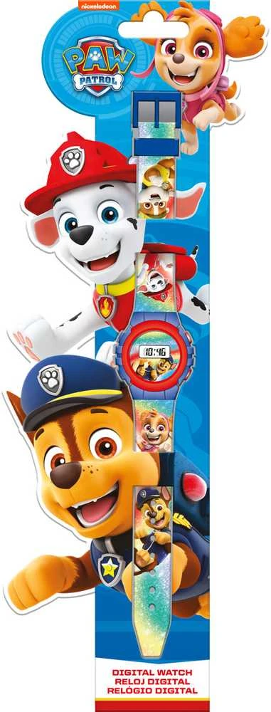 Paw Patrolkids Licensing Paw Patrol skaitmeninis laikrodis