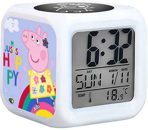 Peppa Piga skaitmeninis laikrodis su projektoriumi
