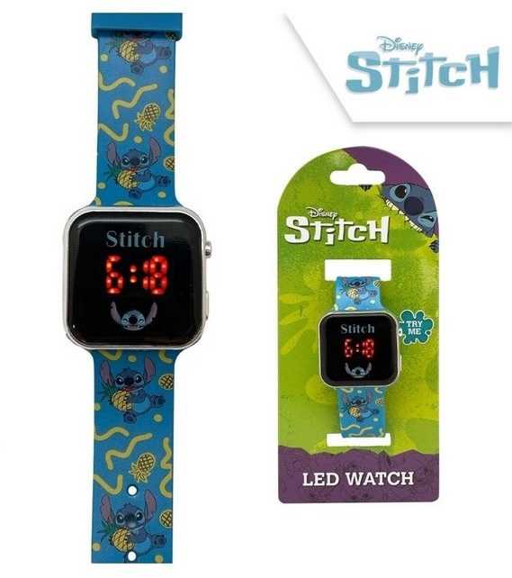 Kids Licensing Vaikų licencijavimo LED laikrodis Lilo&Stitch KiDS licencijavimas