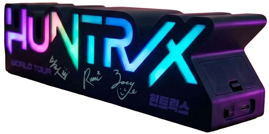 Kids Euroswan - Akcesoria licencyjne Kids Euroswan - Priedai licencyjne Daugiaspalvė LED lempa K-POP Demon Hunters Huntrix