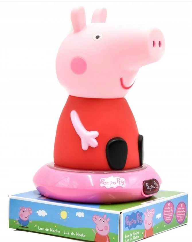 Peppa Pig 3D LED naktinė lemputė