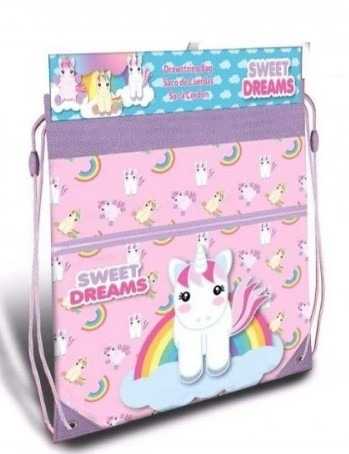 Kids Euroswan Gimnastikos krepšys Kids licensing Unicorn Sweet Dream