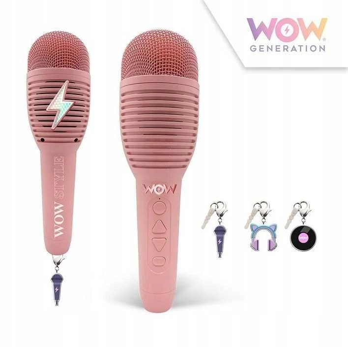 Bigbuy Fun Vaikų licencijavimas „WoW Generation“ mikrofonams WOW00029