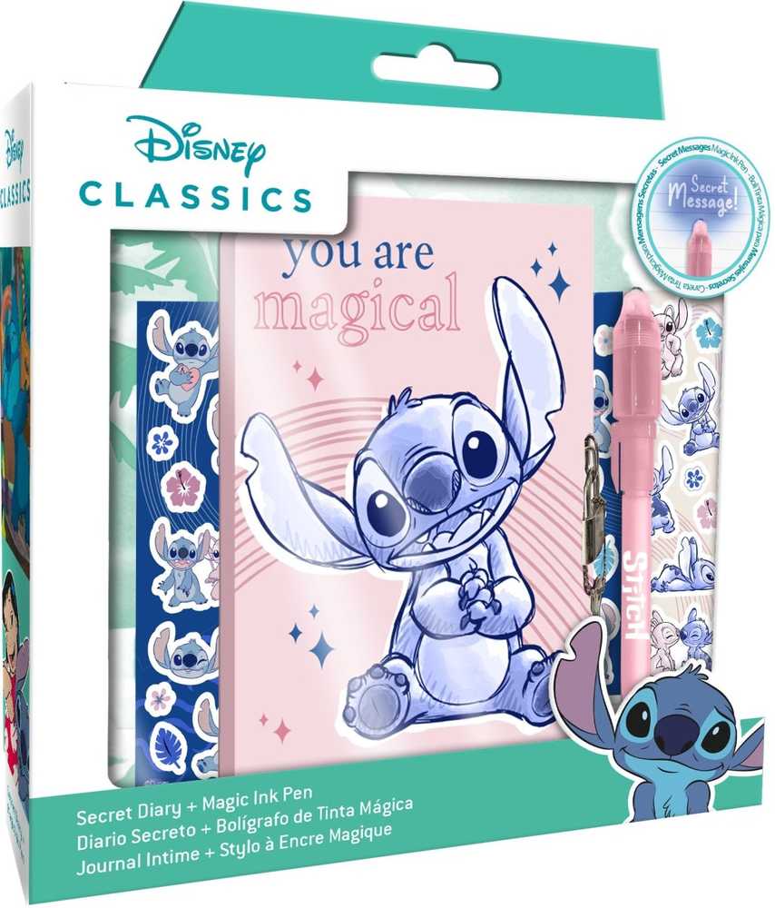 Kids Euroswan - Akcesoria licencyjne Stitch ST00012 rožinė