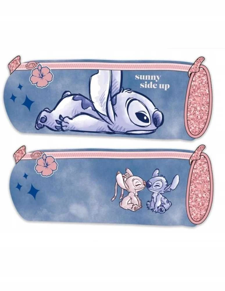 KIDS Vaikams skirtas „Euroswan“ – licencijuoti „Penalas“ aksesuarai, dažyti blizgučiais – „Stitch and Angel“ 22 cm – Lilo ir Stitch