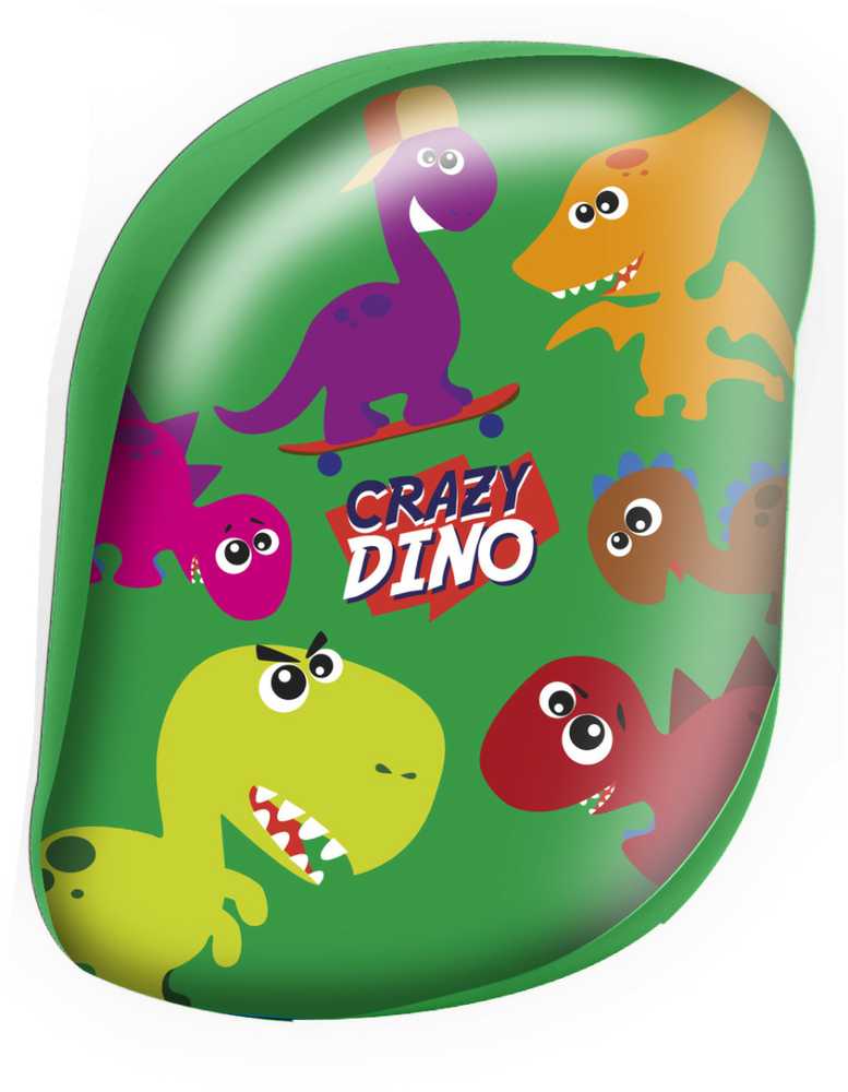Kids Euroswan - Akcesoria licencyjne Kids Euroswan - Priedai licencyjne Plaukų šepetys - Crazy Dino