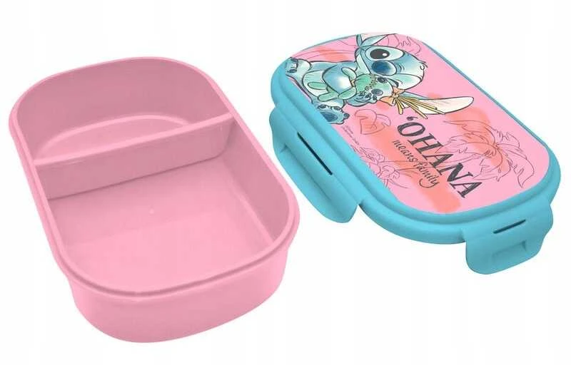 Priešpiečių dėžutė su šakute Stitch ST00040 KiDS Licensing