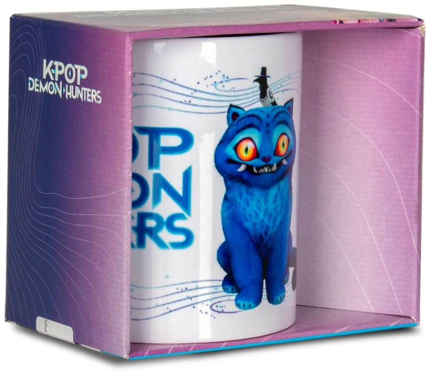 Nezatříděno K-POP Demon Hunters "Derpy & Sussie" keramikinis puodelis (325ml)