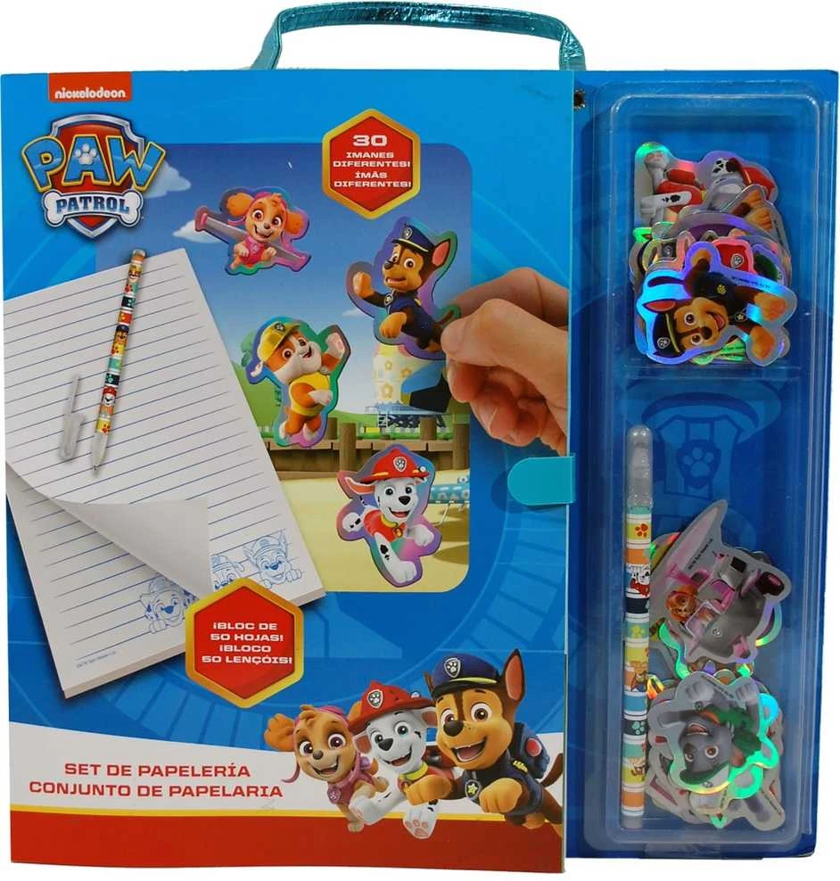 Kids Euroswan - Akcesoria licencyjne PAW Patrol rašymo rinkinys su pieštuku ir magnetais