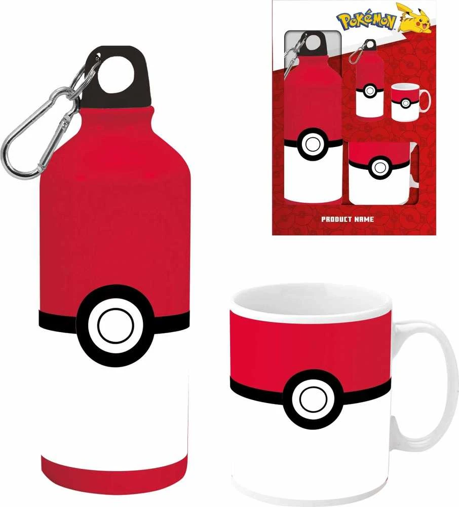 Kids Licensing Puodelis ir vandens butelis Pokemon KiDS licencija