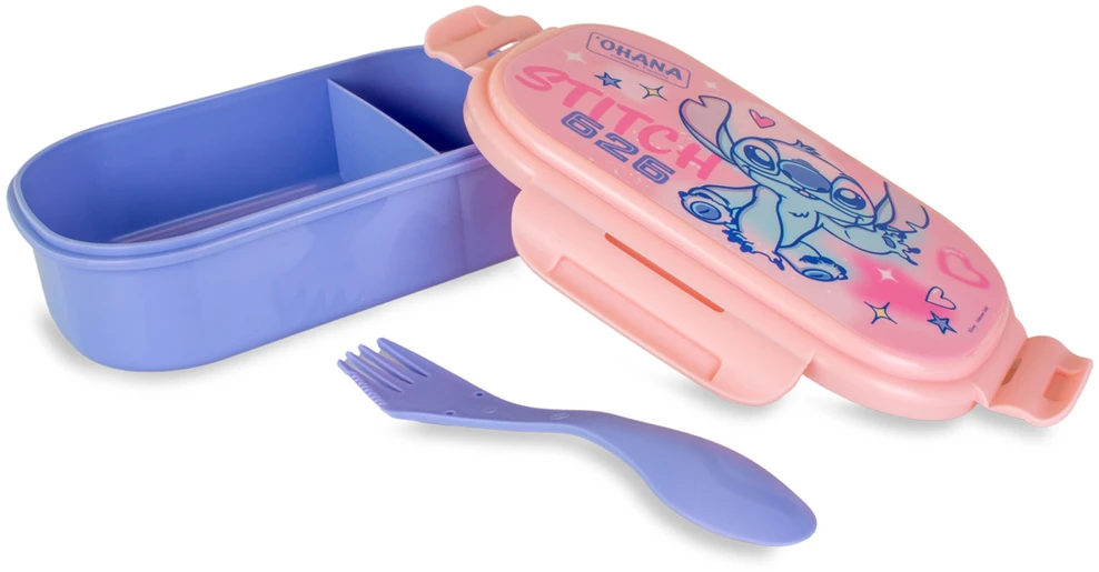 Kids Euroswan - Akcesoria licencyjne WMF *****Stitch pietų dėžutė + stalo įrankiai ST00158 97327