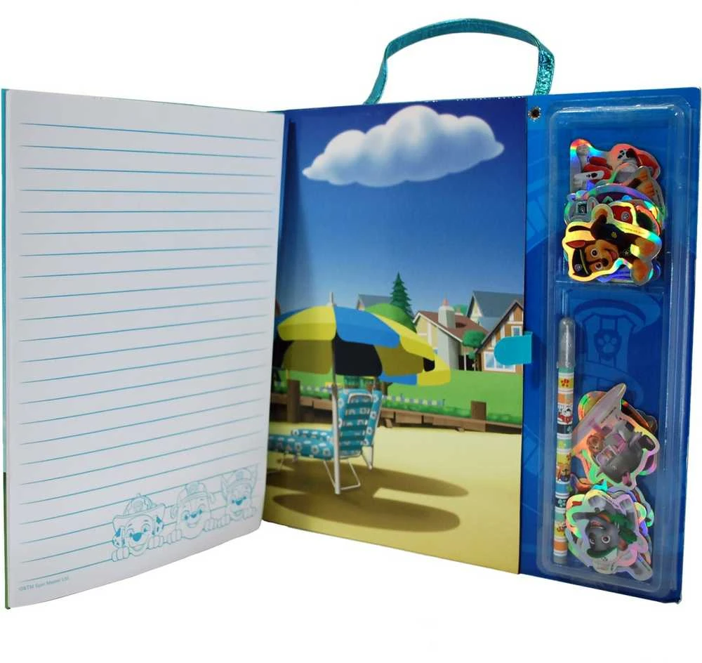 Kids Euroswan - Akcesoria licencyjne PAW Patrol rašymo rinkinys su pieštuku ir magnetais