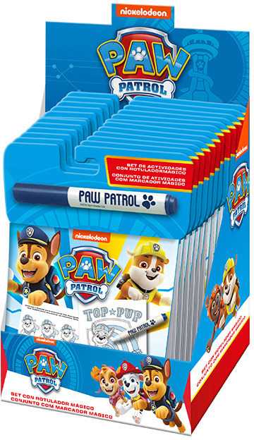 Kids Euroswan Hiszpania Spalvinimo knygelė + Paw Patrol stebuklingas žymeklis