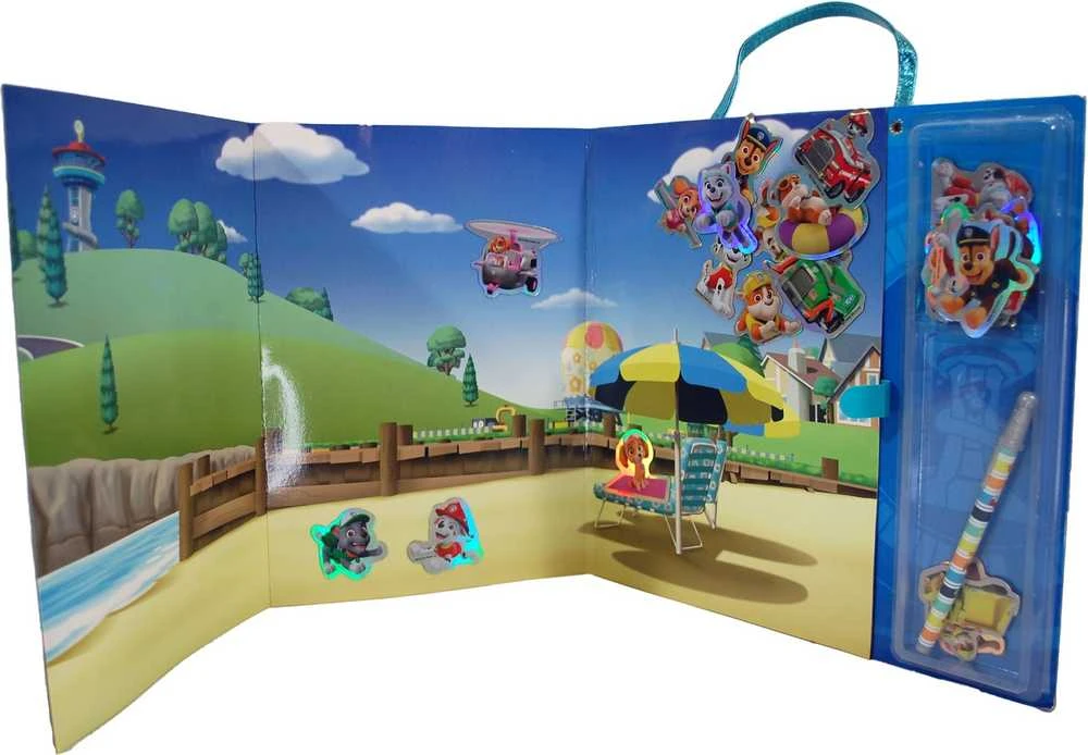 Kids Euroswan - Akcesoria licencyjne PAW Patrol rašymo rinkinys su pieštuku ir magnetais
