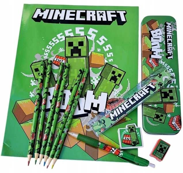 Kids Licensing Minecraft Rinkinys Rašymas MC00040