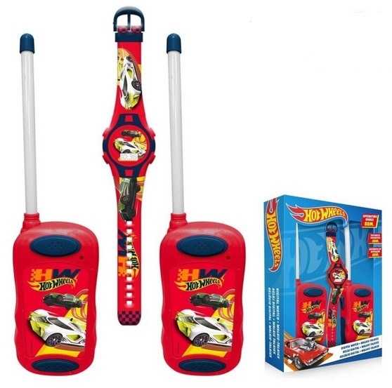 Kids Euroswan - Akcesoria licencyjne Karšti ratai „Walkie Talkie“ + „Digital Watch“