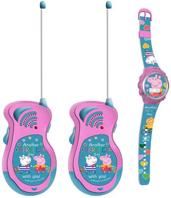 Peppa Pig Walkie Talkie PP17047 rožinis