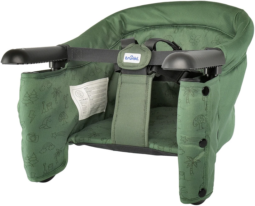 Trunki nešiojama kėdė - žalia