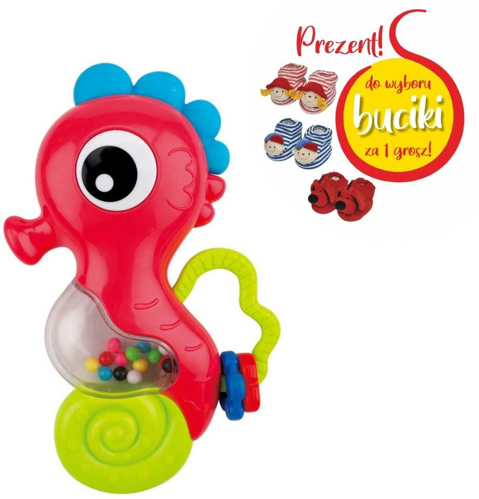 K´s KIDS Muzikinis barškutis „Jūros arkliukas“