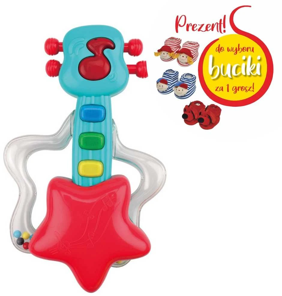 K´s KIDS Muzikinis žaislas - Gitara „Roko žvaigždė“
