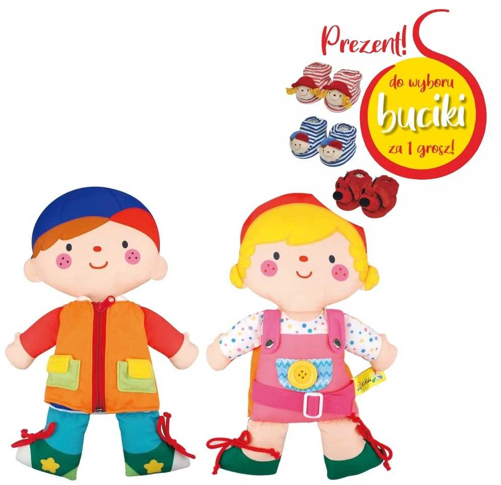 K´s KIDS Lėlytė du viename „Wayne & Julia“