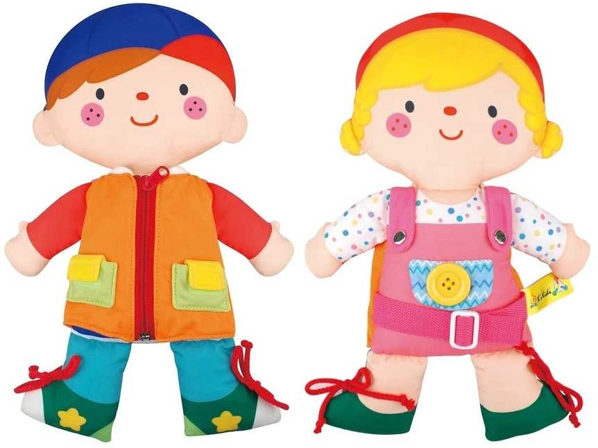 K´s KIDS Lėlytė du viename „Wayne & Julia“