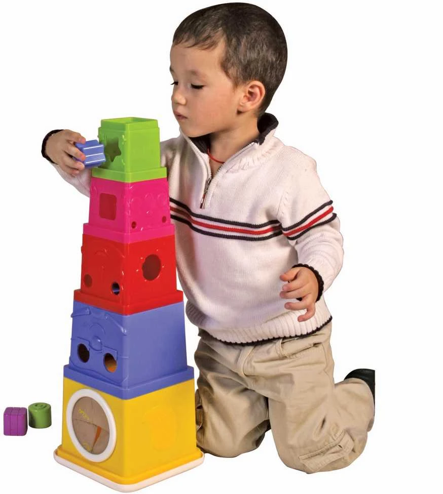 K's Kids Sorter Piramidka - Sowa