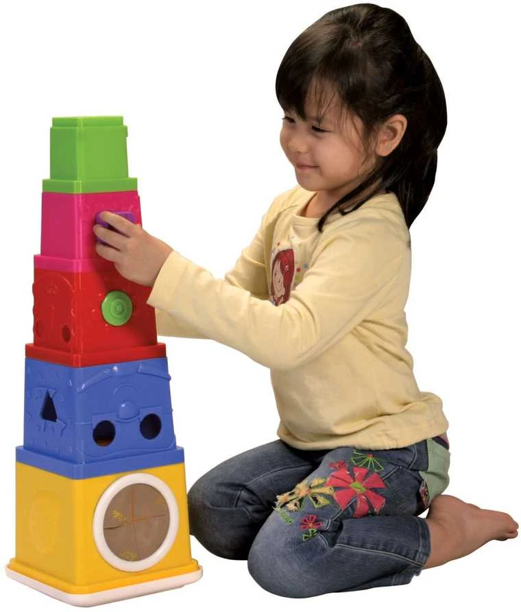 K's Kids Sorter Piramidka - Sowa