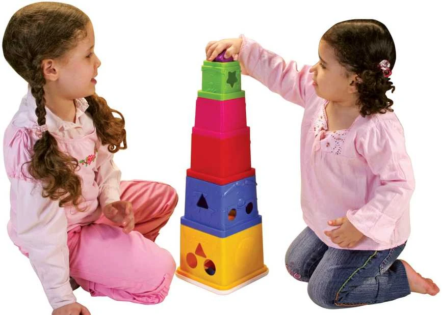 K's Kids Sorter Piramidka - Sowa