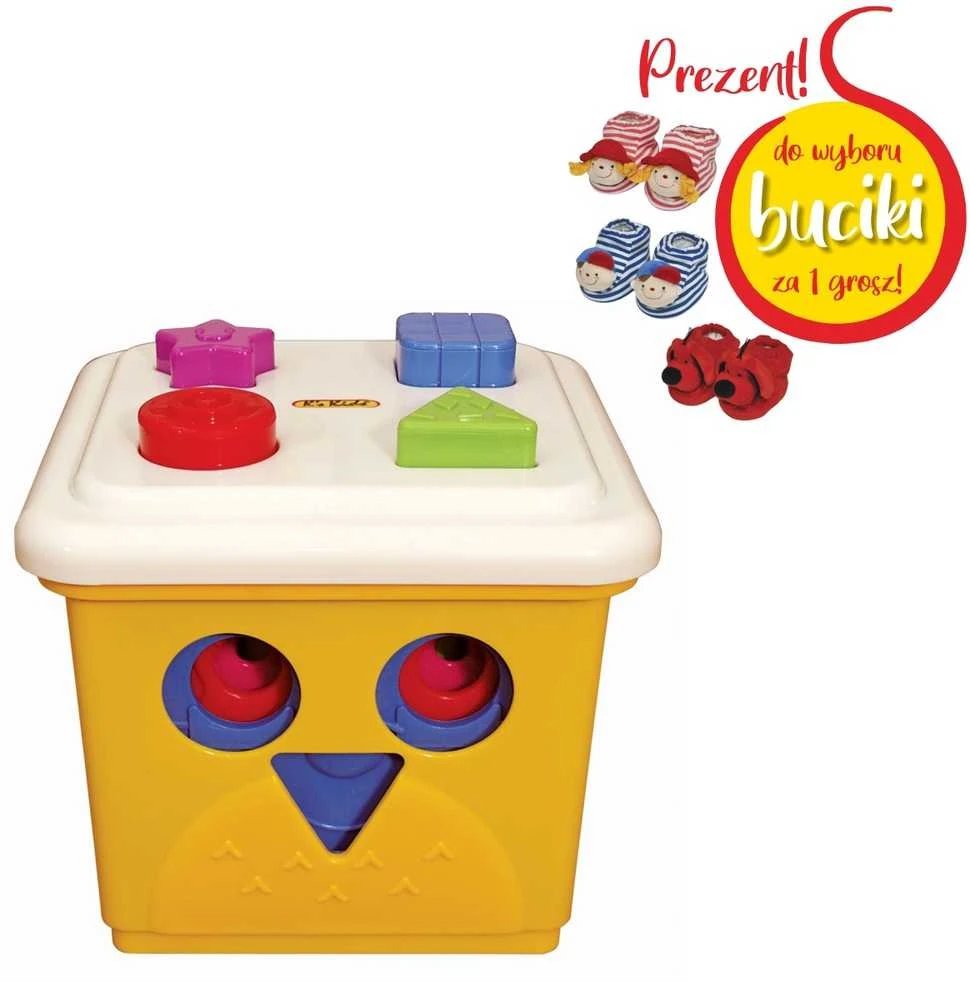 K's Kids Sorter Piramidka - Sowa
