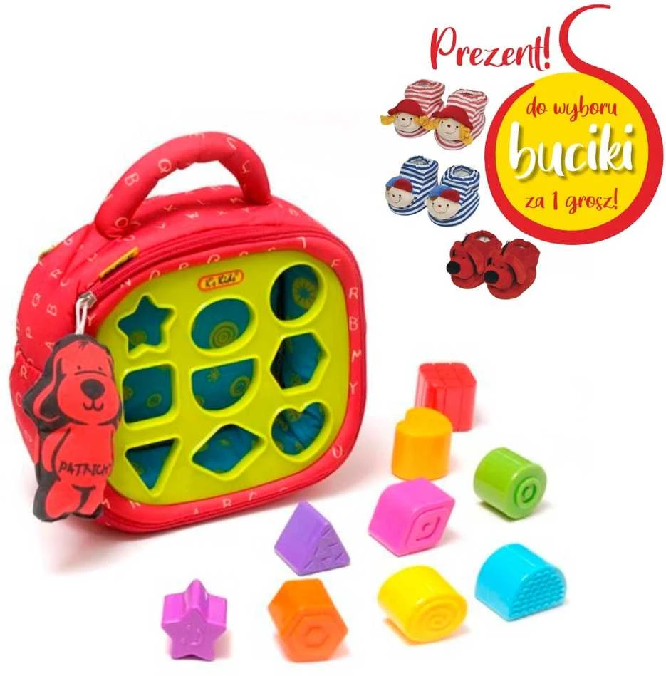 K's Kids Sorter su Patrick kaladėlėmis – formos