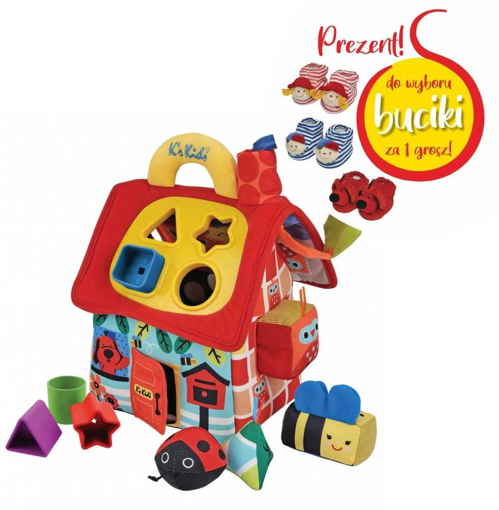 K's Kids K´s KIDS KSKIDS Formelių rūšiavimo namelis