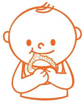Ks Kids Training2S K’s Kids Oral Muscle Teether kramtukas burnos raumenims lavinti, 0–3 m.