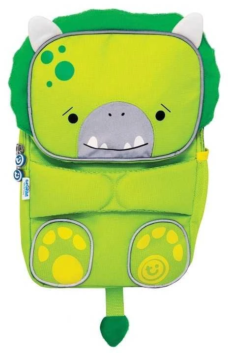 Kuprinė Toddlepak Trunki Dinozaur Dudley - žalia
