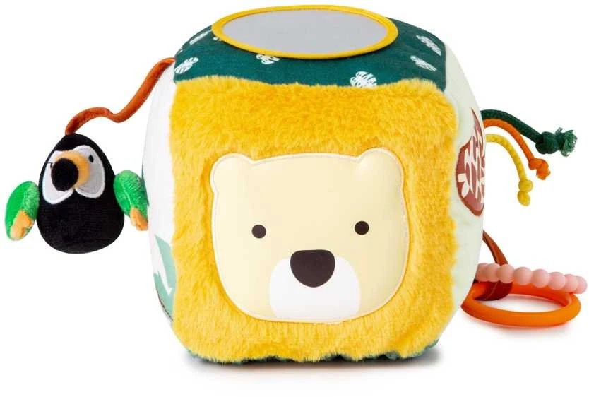 Little Big Friends Minkštas aktyvumo kubas – džiunglės
