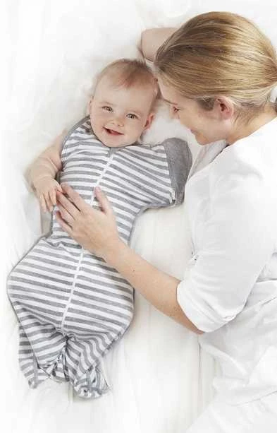 Love to Dream Vystyklas kūdikiui Swaddle UP, pilkas, L dydžio