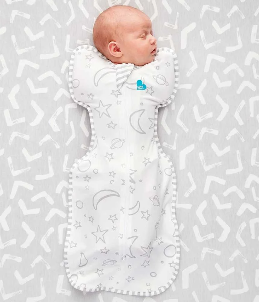 Love To Dream Swaddle UP vystyklas - XS dydis - baltas, didelė erdvė - STEP1 - 1 TOG Original