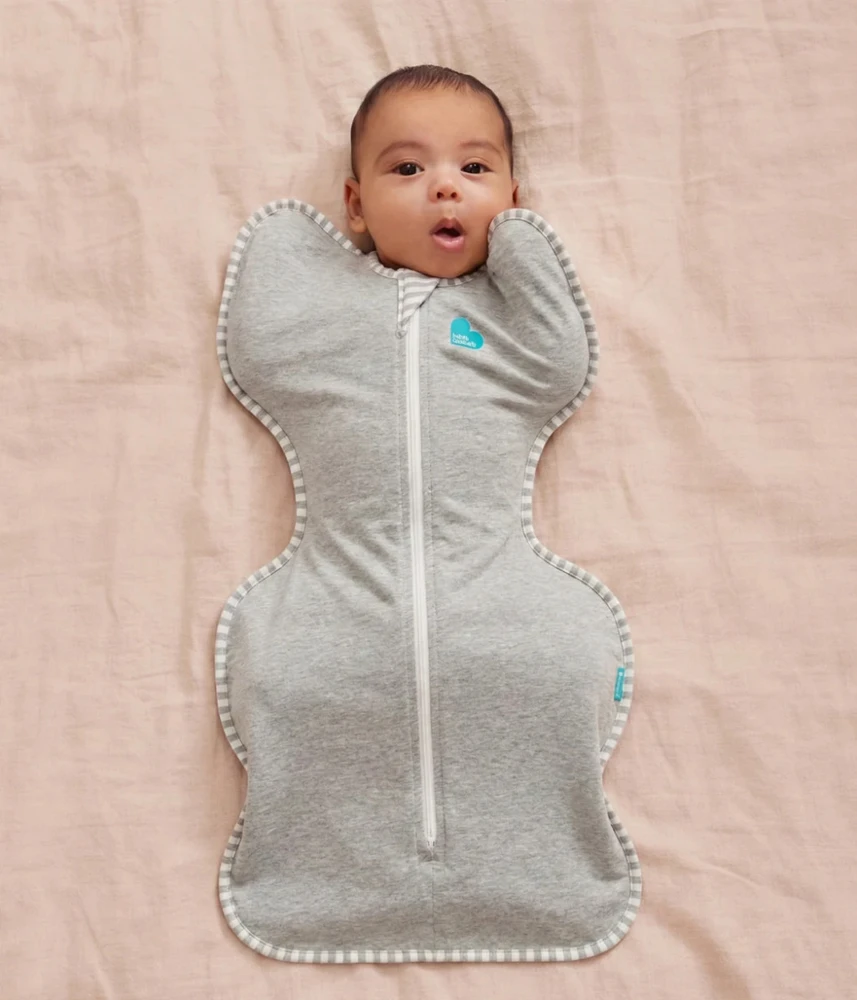 Love To Dream Swaddle UP - S dydis - pilkas - 1 ŽINGSNIS Originalus