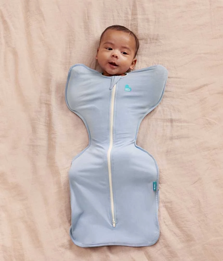 Love To Dream Otulacz Swaddle UP - dydis XS - mėlyna - ETAP 1 - TOG 0.2