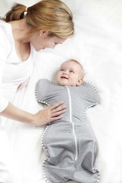 Love To Dream Swaddle UP - M dydis - pilkas - 1 ŽINGSNIS Originalus